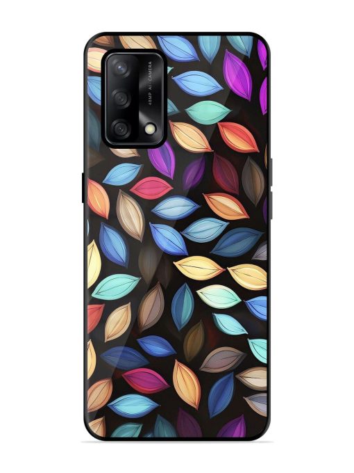 Colorful Kaleidoscope Glossy Soft Edge Case for Oppo F19 Chachhi