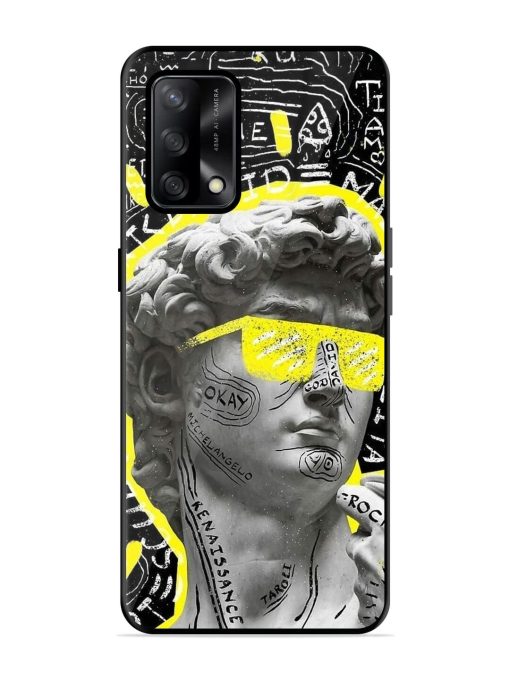 The Renaissance Rockstar Glossy Soft Edge Case for Oppo F19 Chachhi