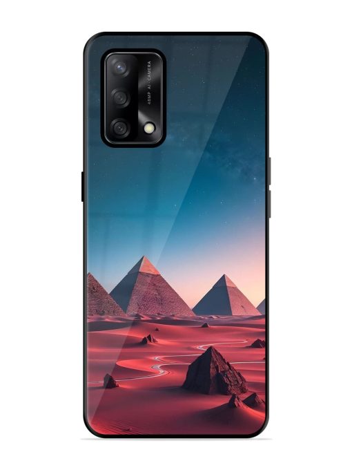 Ancient Wonders Sky Glossy Soft Edge Case for Oppo F19 Chachhi