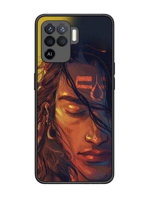 Tranquil Shiva Glossy Soft Edge Case for Oppo F19 Pro Chachhi