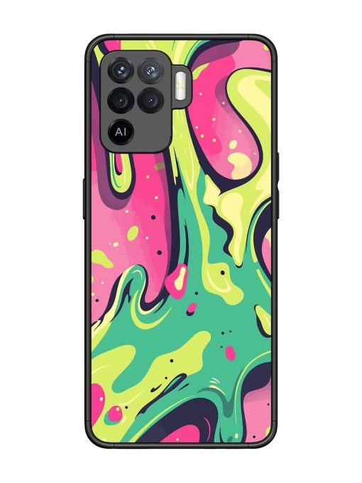 Gooey Grooves Glossy Soft Edge Case for Oppo F19 Pro Chachhi