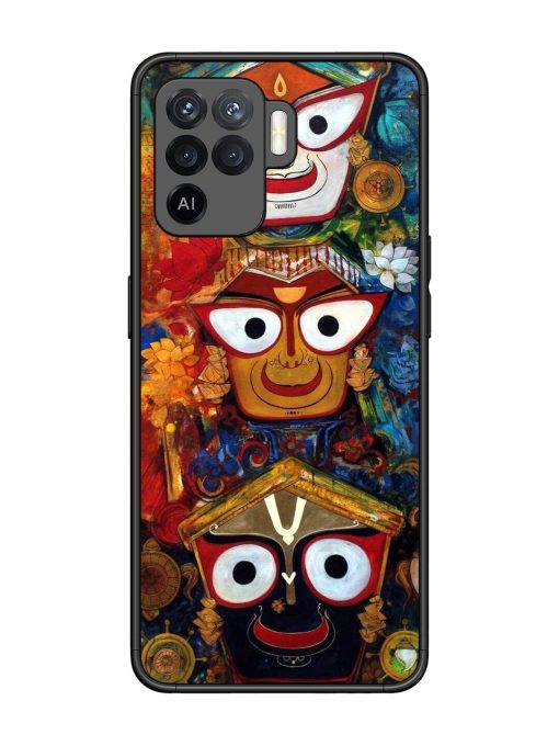 Lord Jagannath Glossy Soft Edge Case for Oppo F19 Pro Chachhi