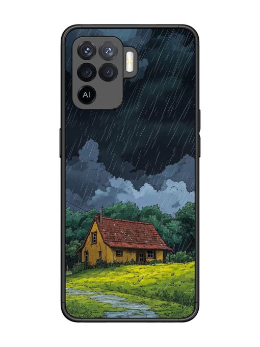 Rainy Day Retreat Glossy Soft Edge Case for Oppo F19 Pro