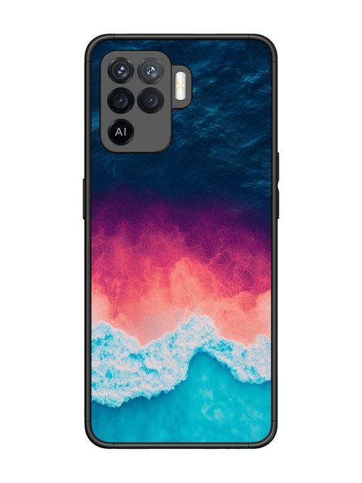 Where The Ocean Meets The Sky Glossy Soft Edge Case for Oppo F19 Pro Chachhi