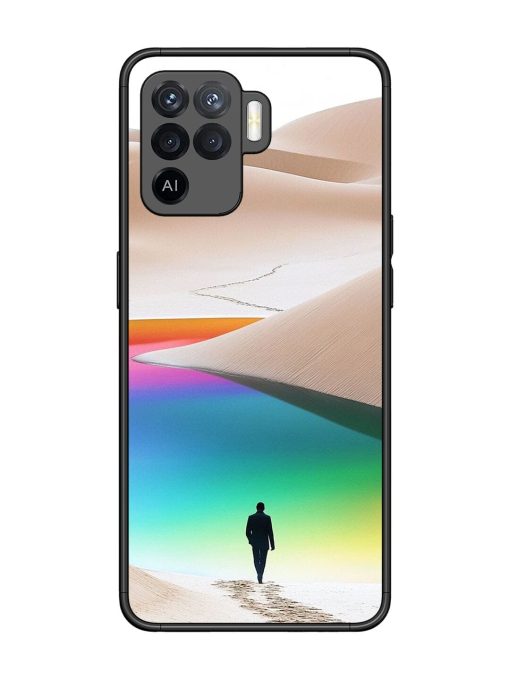 Desert Dreams Glossy Soft Edge Case for Oppo F19 Pro