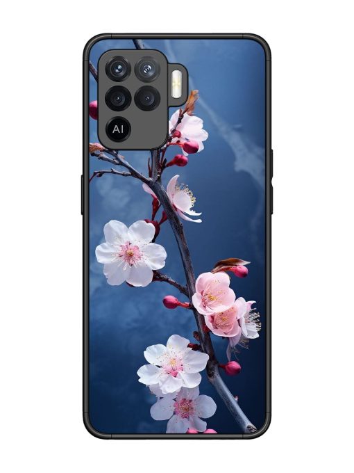 Delicate Blossoms Glossy Soft Edge Case for Oppo F19 Pro Chachhi