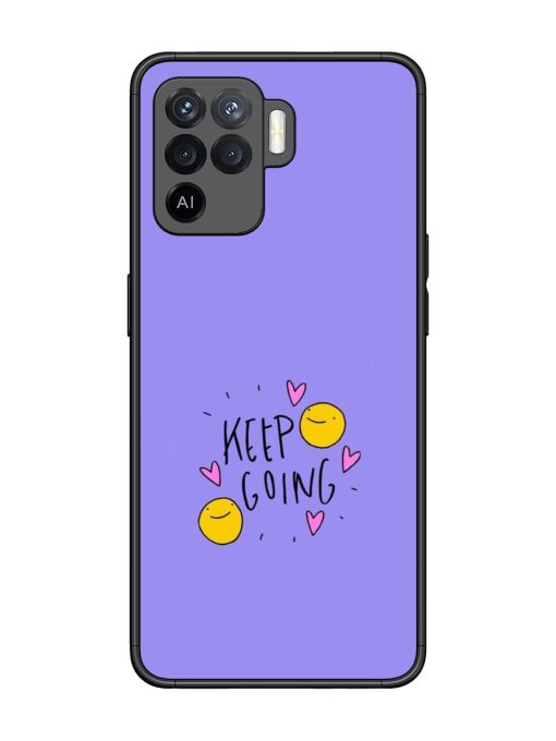 Smiling Through It All Glossy Soft Edge Case for Oppo F19 Pro Chachhi