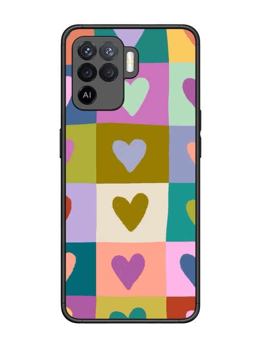 Box Of Hearts Glossy Soft Edge Case for Oppo F19 Pro Chachhi