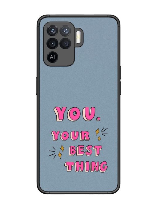 Self-Love Sparkles Glossy Soft Edge Case for Oppo F19 Pro Chachhi