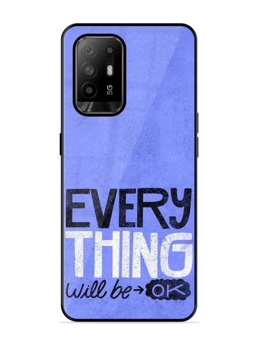 Hopeful Hues Glossy Soft Edge Case for Oppo F19 Pro Plus Chachhi