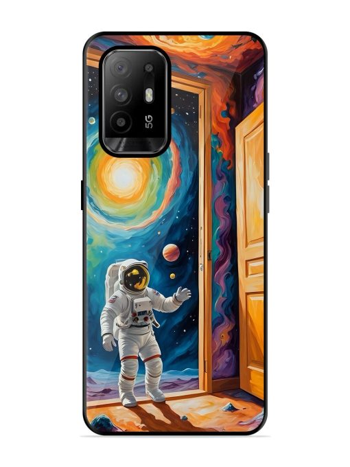 Artistic Space Glossy Soft Edge Case for Oppo F19 Pro Plus Chachhi