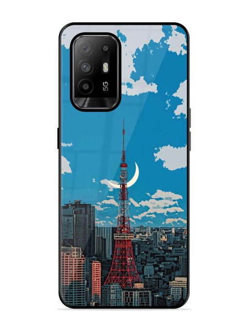 Tokyo Twilight Glossy Soft Edge Case for Oppo F19 Pro Plus Chachhi