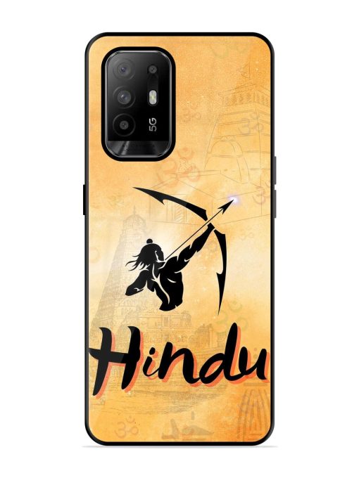 Hindu Glossy Soft Edge Case for Oppo F19 Pro Plus