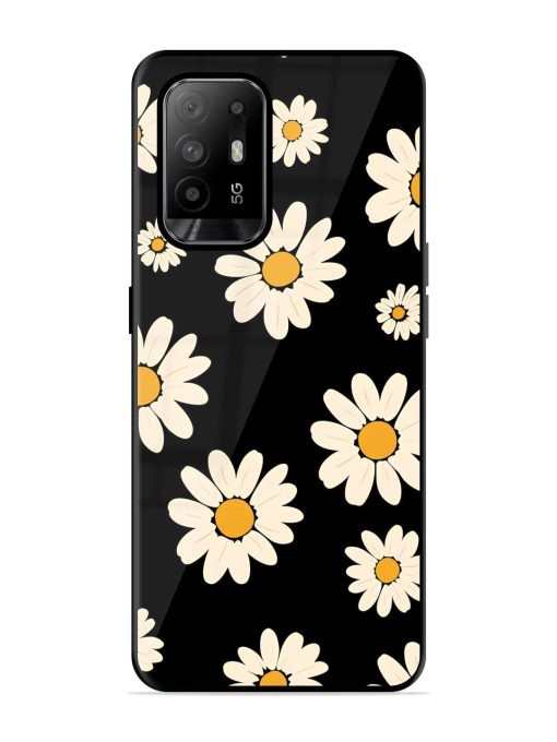 Daisies In The Night Glossy Soft Edge Case for Oppo F19 Pro Plus Chachhi