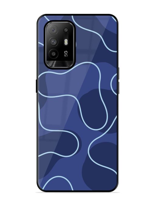 Midnight Maze Glossy Soft Edge Case for Oppo F19 Pro Plus Chachhi