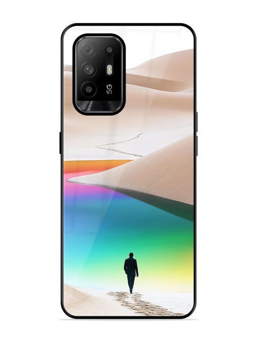 Desert Dreams Glossy Soft Edge Case for Oppo F19 Pro Plus Chachhi