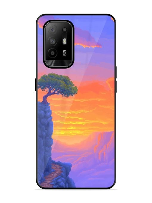 Cliffside Solitude Glossy Soft Edge Case for Oppo F19 Pro Plus Chachhi