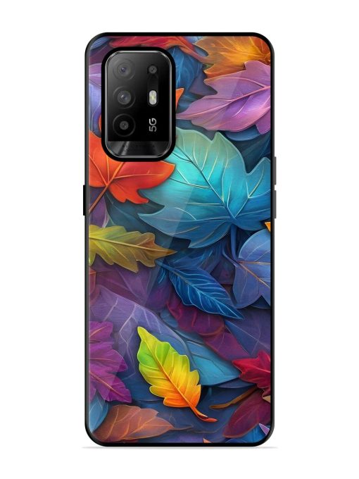 Autumn'S Embrace Glossy Soft Edge Case for Oppo F19 Pro Plus Chachhi