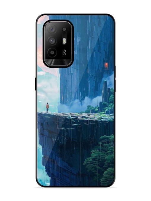 Solitude In The Sky Glossy Soft Edge Case for Oppo F19 Pro Plus