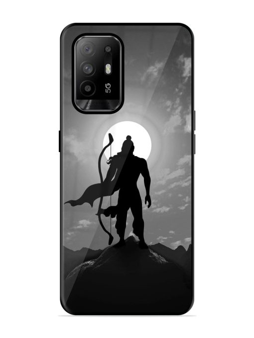 The Undefeated Warrior Glossy Soft Edge Case for Oppo F19 Pro Plus Chachhi