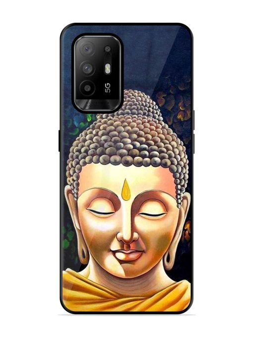 Buddha Face Glossy Soft Edge Case for Oppo F19 Pro Plus Chachhi