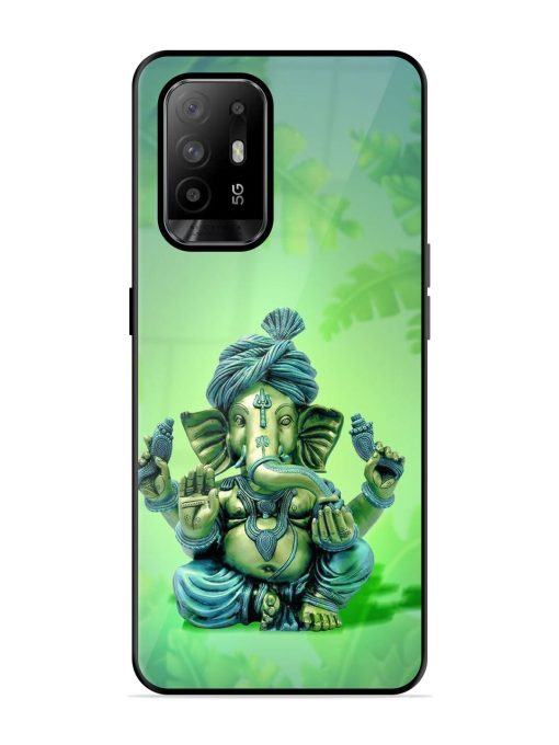 Ganesha, The Remover Of Obstacles Glossy Soft Edge Case for Oppo F19 Pro Plus Chachhi