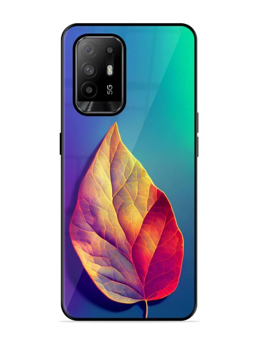 Autumn'S Embrace Glossy Soft Edge Case for Oppo F19 Pro Plus Chachhi