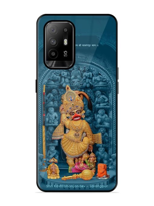 Divine Grace Of Shri Kashtabhanjandev Glossy Soft Edge Case for Oppo F19 Pro Plus Chachhi