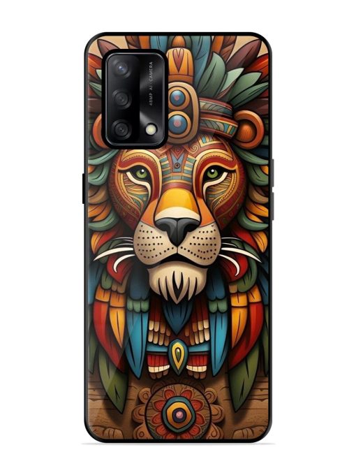 Aztec Majesty Glossy Soft Edge Case for Oppo F19S Chachhi