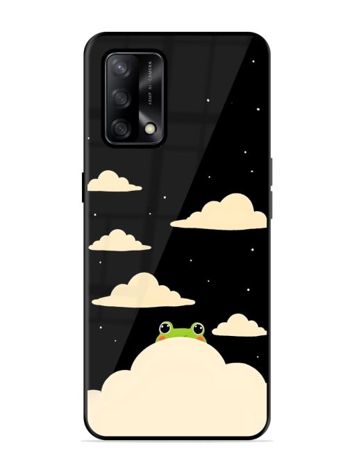 Froggy Night Sky Glossy Soft Edge Case for Oppo F19S Chachhi