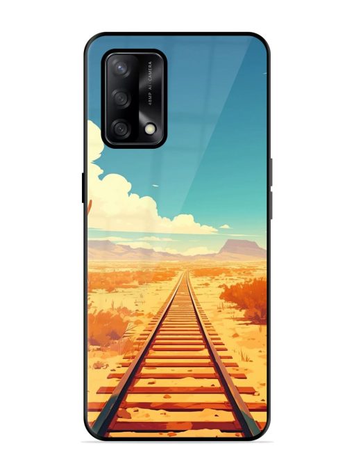 Endless Horizon Glossy Soft Edge Case for Oppo F19S Chachhi