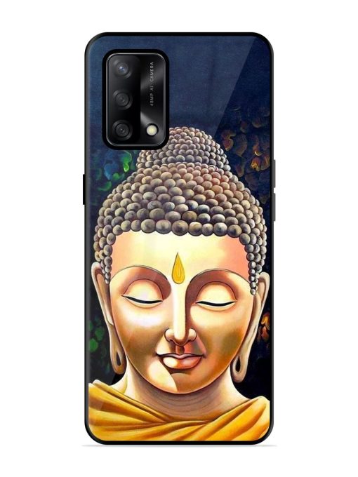 Buddha Face Glossy Soft Edge Case for Oppo F19S Chachhi