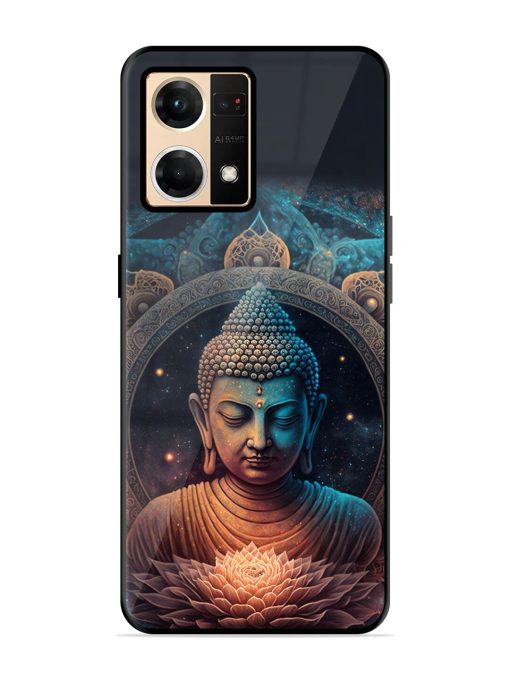 The Buddha Art Glossy Soft Edge Case for Oppo F21 Pro (4G) Chachhi