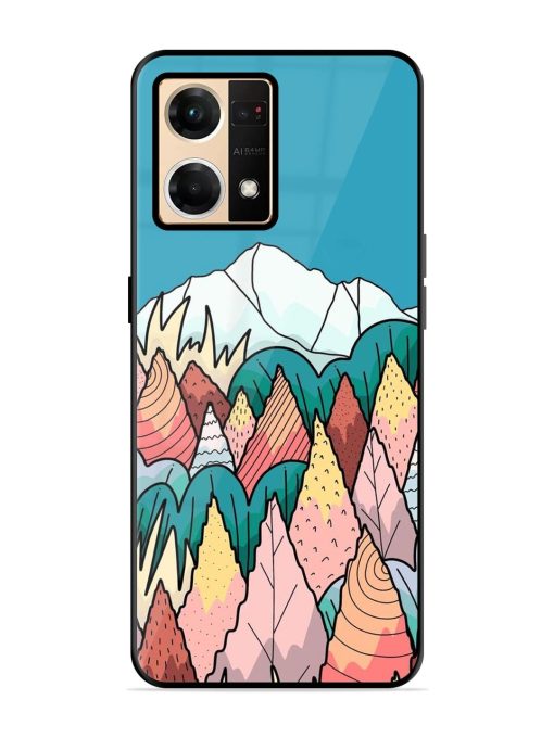 Mountain Dreamscape Glossy Soft Edge Case for Oppo F21 Pro (4G) Chachhi