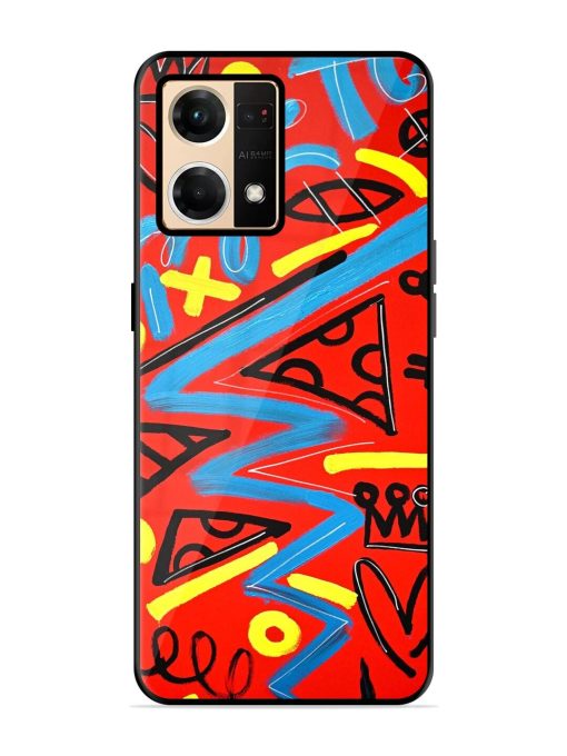 Groovy Garden Glossy Soft Edge Case for Oppo F21 Pro (4G) Chachhi