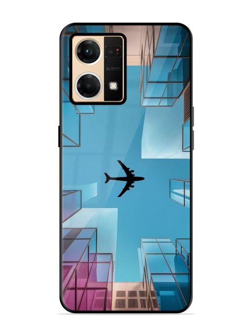 Urban Flightpath Glossy Soft Edge Case for Oppo F21 Pro (4G) Chachhi