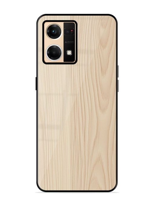 Textured Timber Glossy Soft Edge Case for Oppo F21 Pro (4G) Chachhi