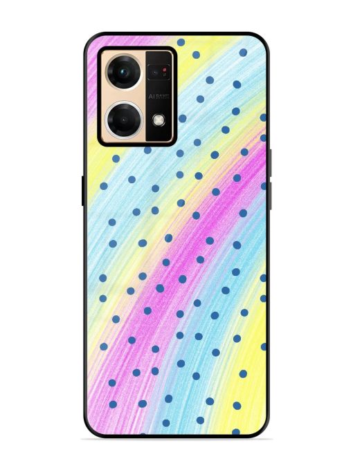 Polka Dot Paradise Glossy Soft Edge Case for Oppo F21 Pro (4G) Chachhi