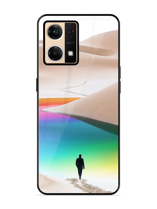 Desert Dreams Glossy Soft Edge Case for Oppo F21 Pro (4G) Chachhi