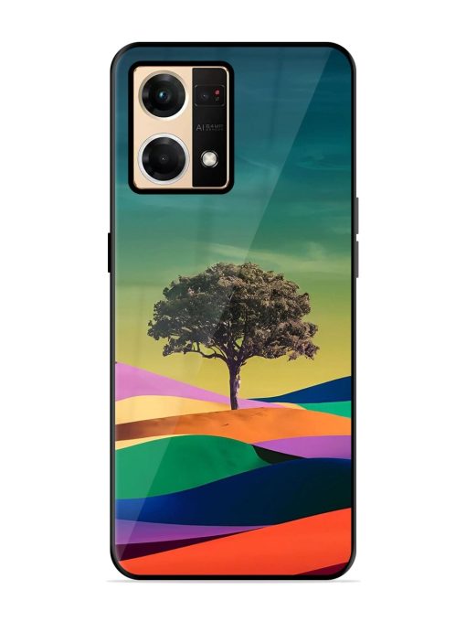 Rainbow'S Lone Sentinel Glossy Soft Edge Case for Oppo F21 Pro (4G) Chachhi