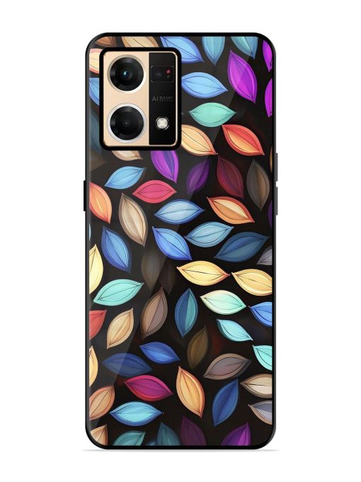 Colorful Kaleidoscope Glossy Soft Edge Case for Oppo F21 Pro (4G) Chachhi