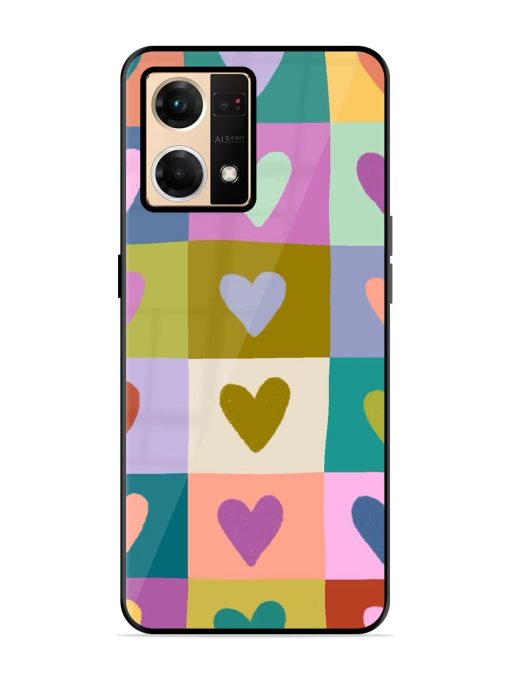 Box Of Hearts Glossy Soft Edge Case for Oppo F21 Pro (4G) Chachhi