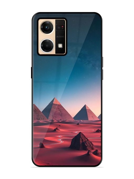 Ancient Wonders Sky Glossy Soft Edge Case for Oppo F21 Pro (4G) Chachhi