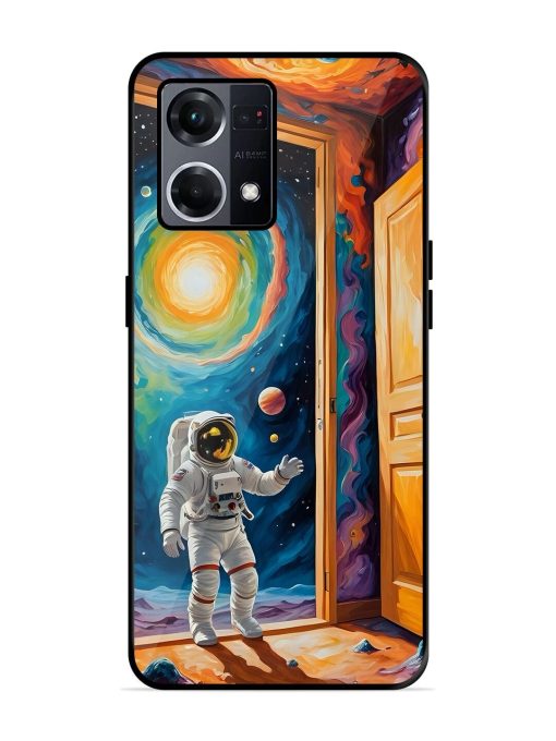 Artistic Space Glossy Soft Edge Case for Oppo F21S Pro (4G) Chachhi