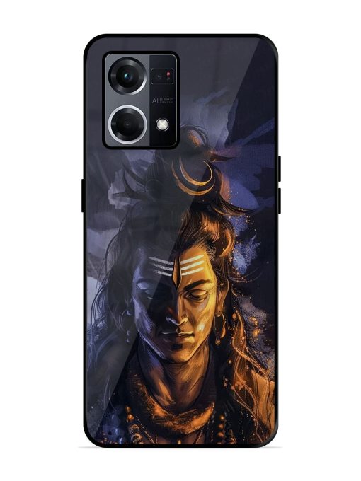 Lord Shiva Glossy Soft Edge Case for Oppo F21S Pro (4G) Chachhi