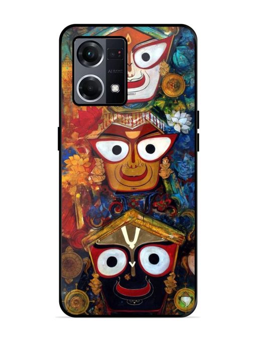 Lord Jagannath Glossy Soft Edge Case for Oppo F21S Pro (4G) Chachhi