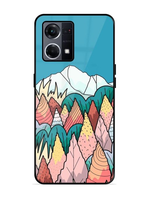 Mountain Dreamscape Glossy Soft Edge Case for Oppo F21S Pro (4G)