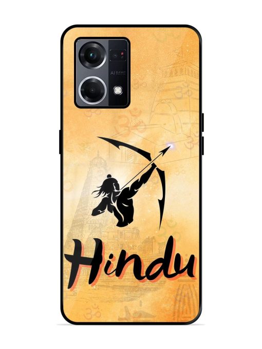 Hindu Glossy Soft Edge Case for Oppo F21S Pro (4G) Chachhi