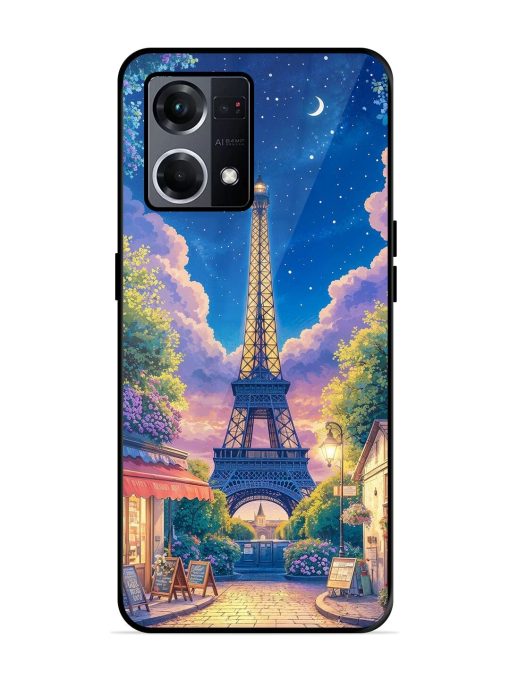 Twilight In Paris Glossy Soft Edge Case for Oppo F21S Pro (4G)