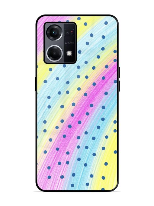 Polka Dot Paradise Glossy Soft Edge Case for Oppo F21S Pro (4G) Chachhi